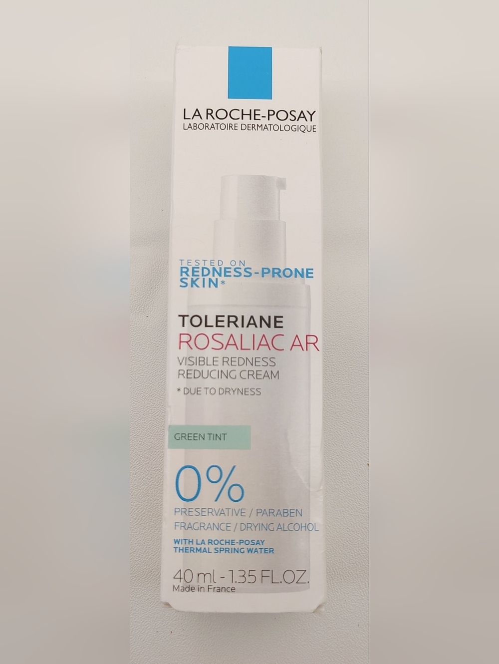 La Roche-Posay Toleriane Rosaliac AR Visible Redness Reducing Cream - Green Tint